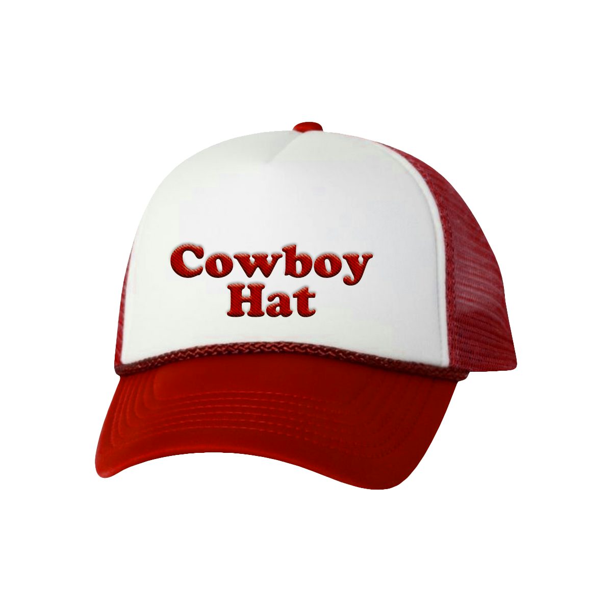 cowboy hat trucker hat