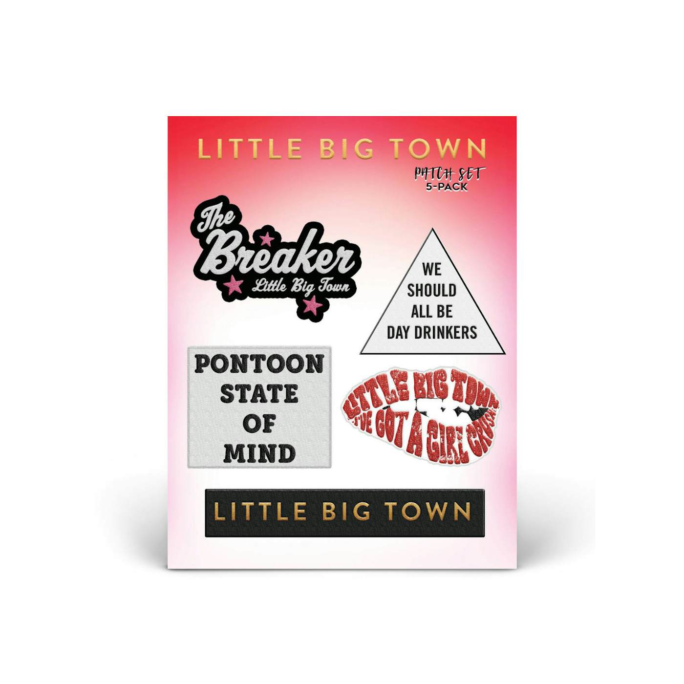 Little Big Town The Breaker Tour Patch Set