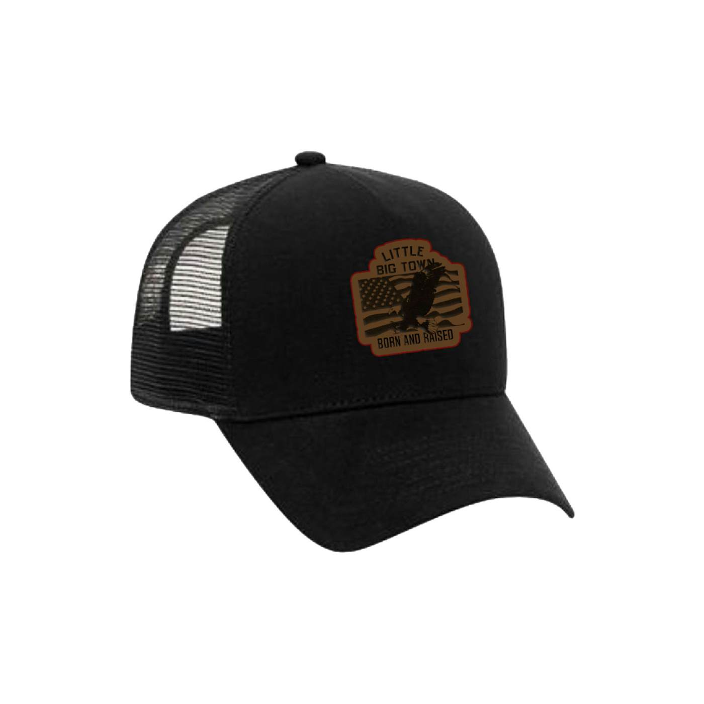 Little Big Town Born and Raised Black Trucker Hat
