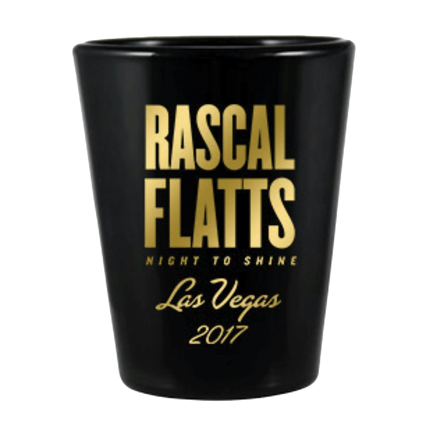 Rascal Flatts Night to Shine Las Vegas Shot Glass
