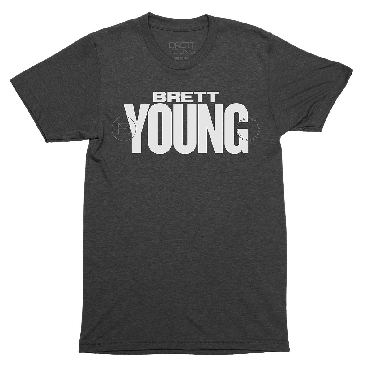 Brett Young Chapters Tour Dateback Tshirt
