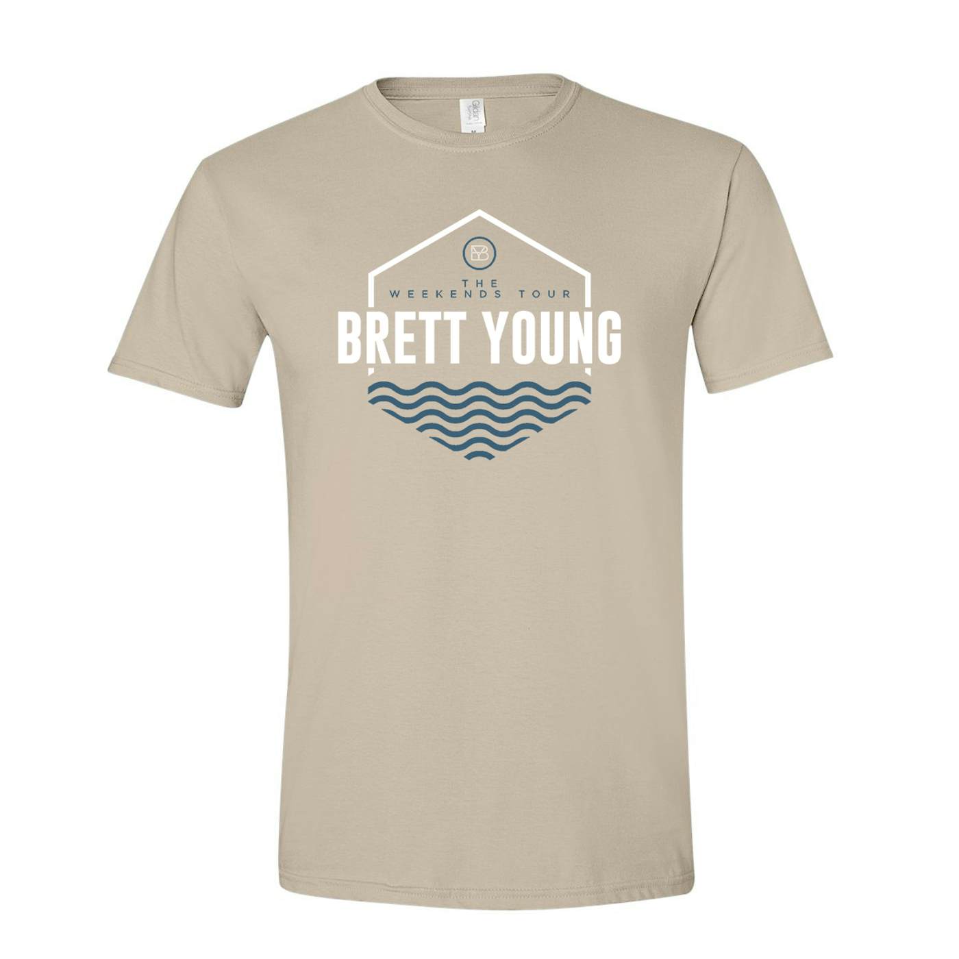 Brett Young Waves Camel T-Shirt