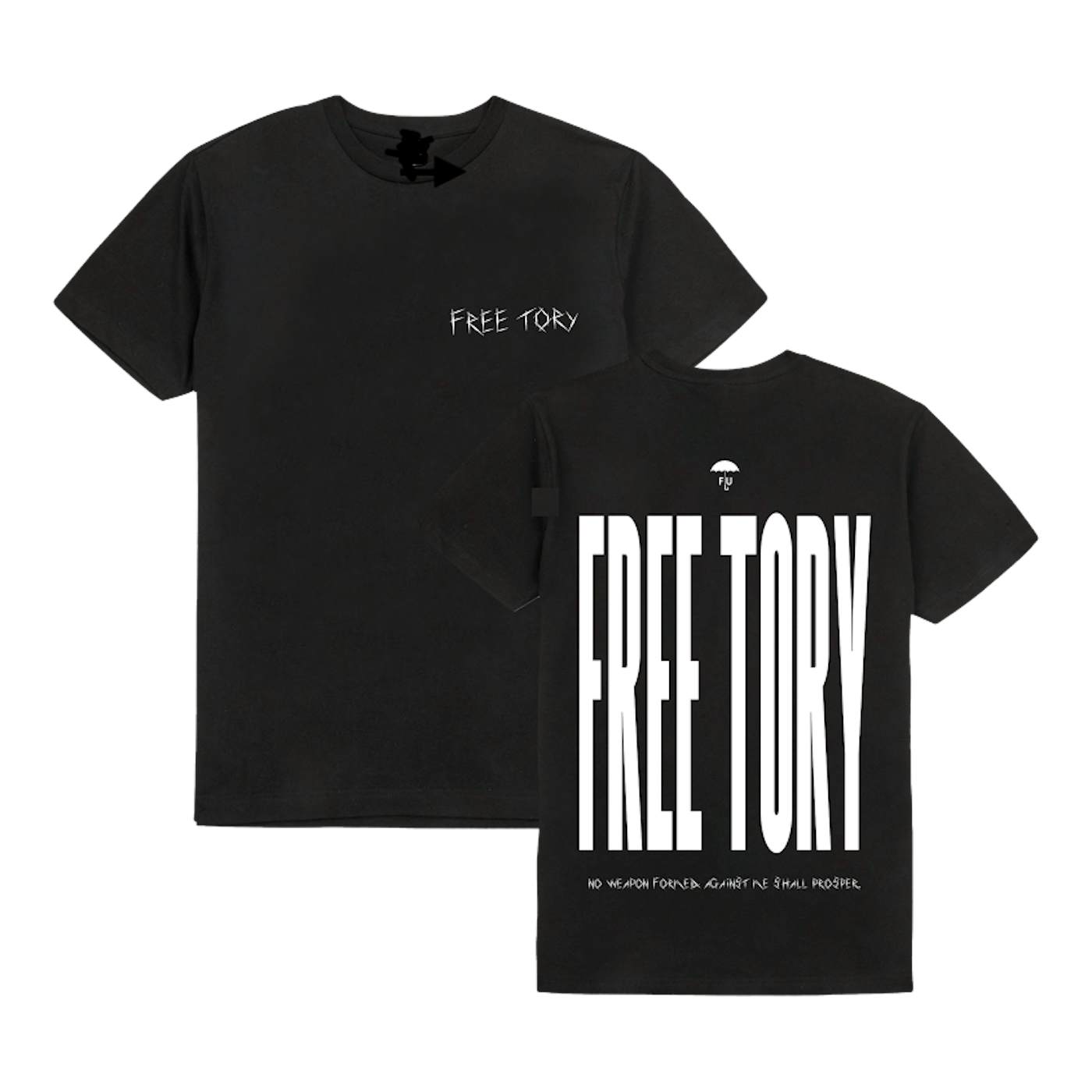 Tory Lanez Free Tory two sided tee