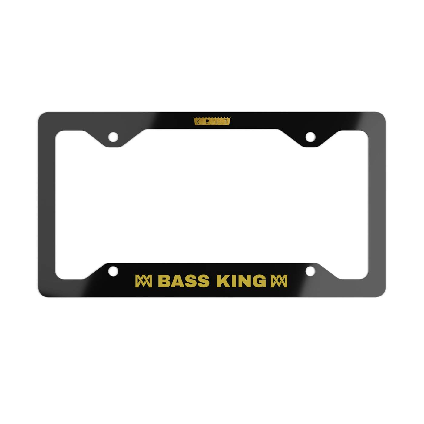 Big K.R.I.T. Bass King Metal License Plate Frame