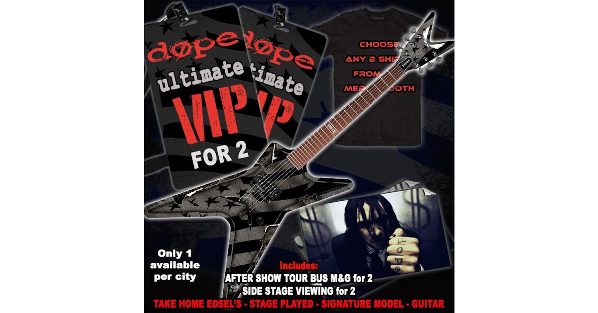 Dope Ultimate VIP Guitar & Bus Hang with Edsel, Virus, Acey and Dan