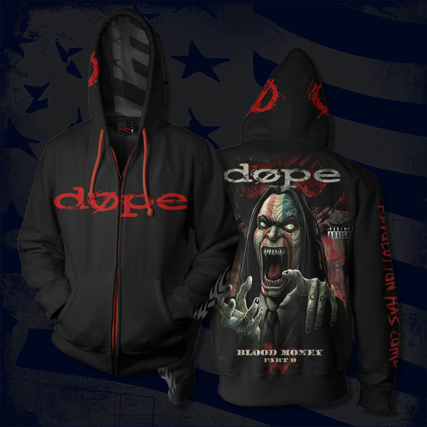Dope Blood Money Part Zer0 Limited Edition Hoodie (Preorder)