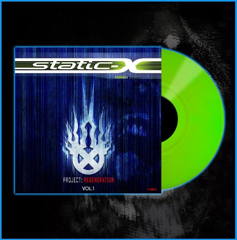 StaticX Limited Edition Project Regeneration Volume 1 Green Vinyl