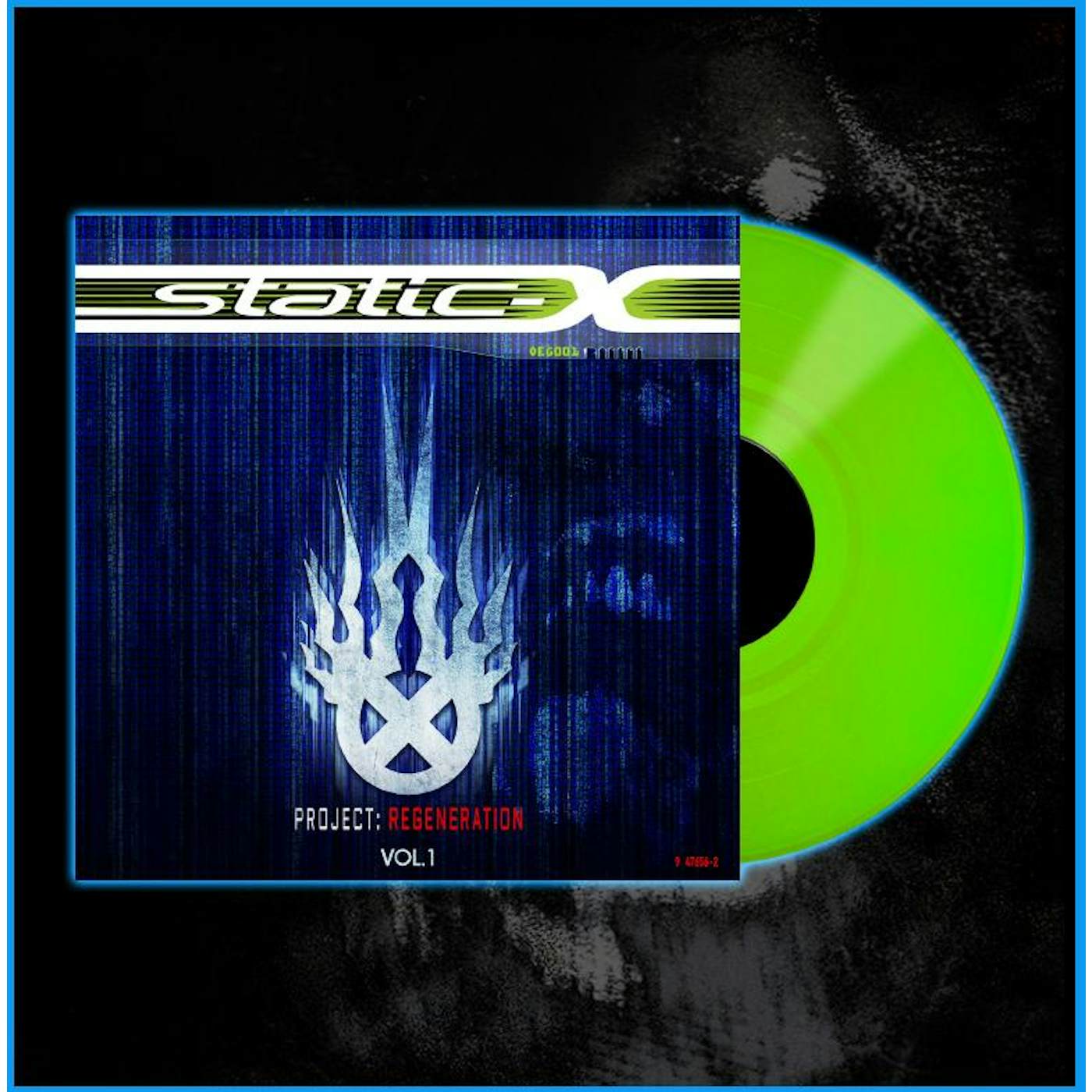 Static-X Limited Edition Project Regeneration Volume 1 Green Vinyl
