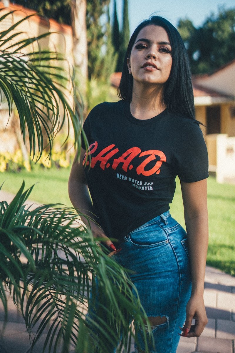 Bhad Bhabie B.H.A.D. Black Tee