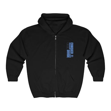 Conquer Divide Black and Blue hoodie