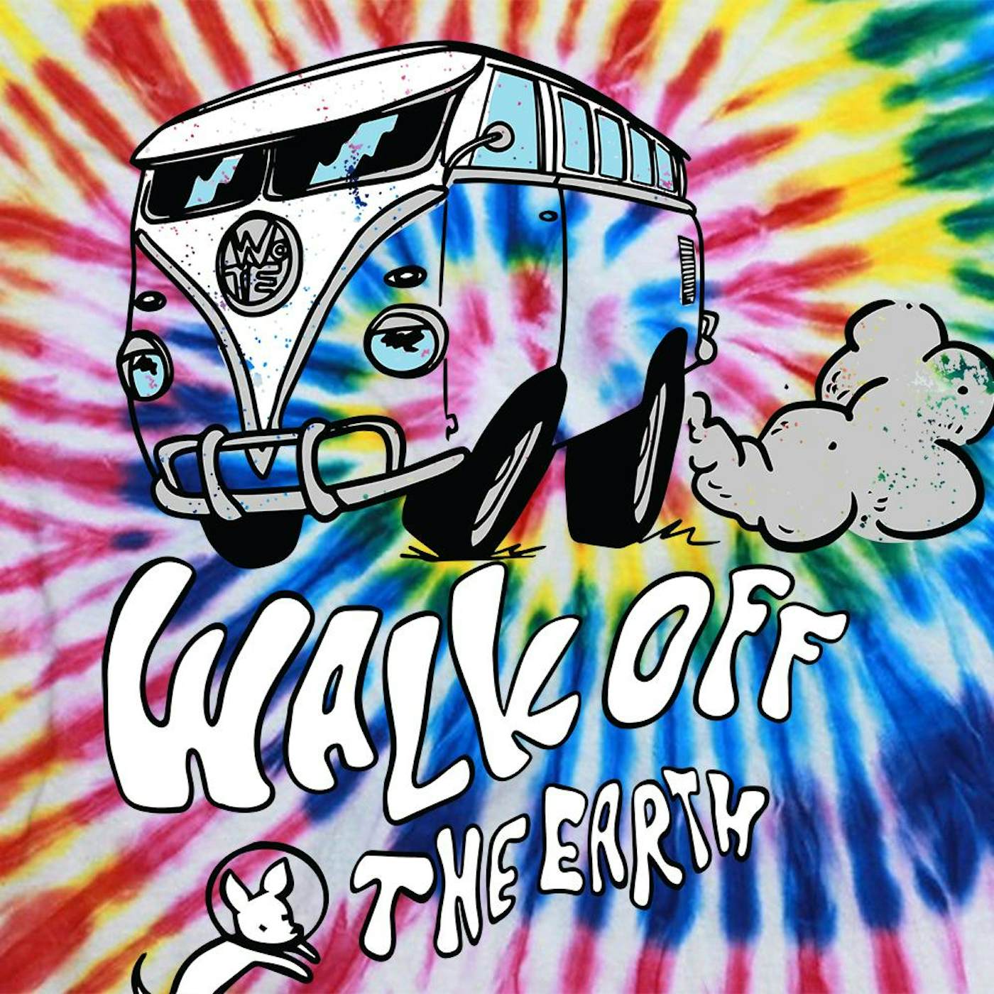 Walk Off the Earth Tie-Dye Tour T-Shirt + Digital Download