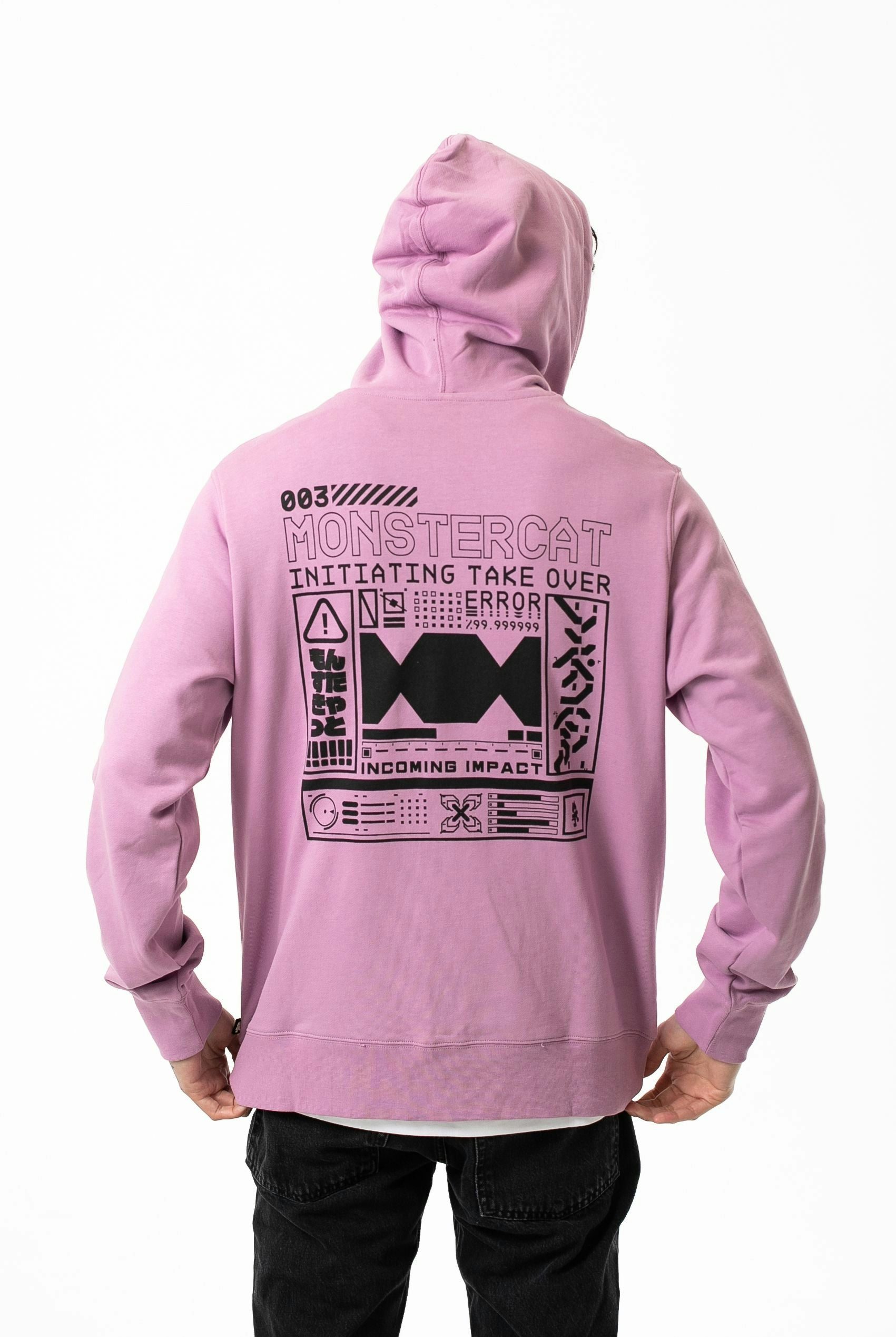 Monstercat CTRL+F - Lilac Full Zip Hoodie