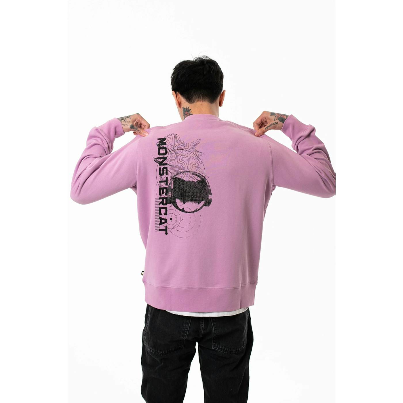 Monstercat Ctrl+O - Lilac Crew Sweatshirt