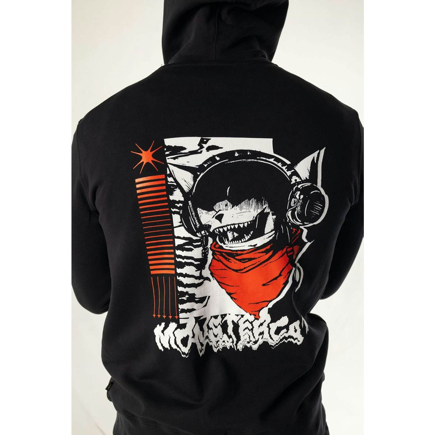 Monstercat SCREECHER - Black Zip Hoodie