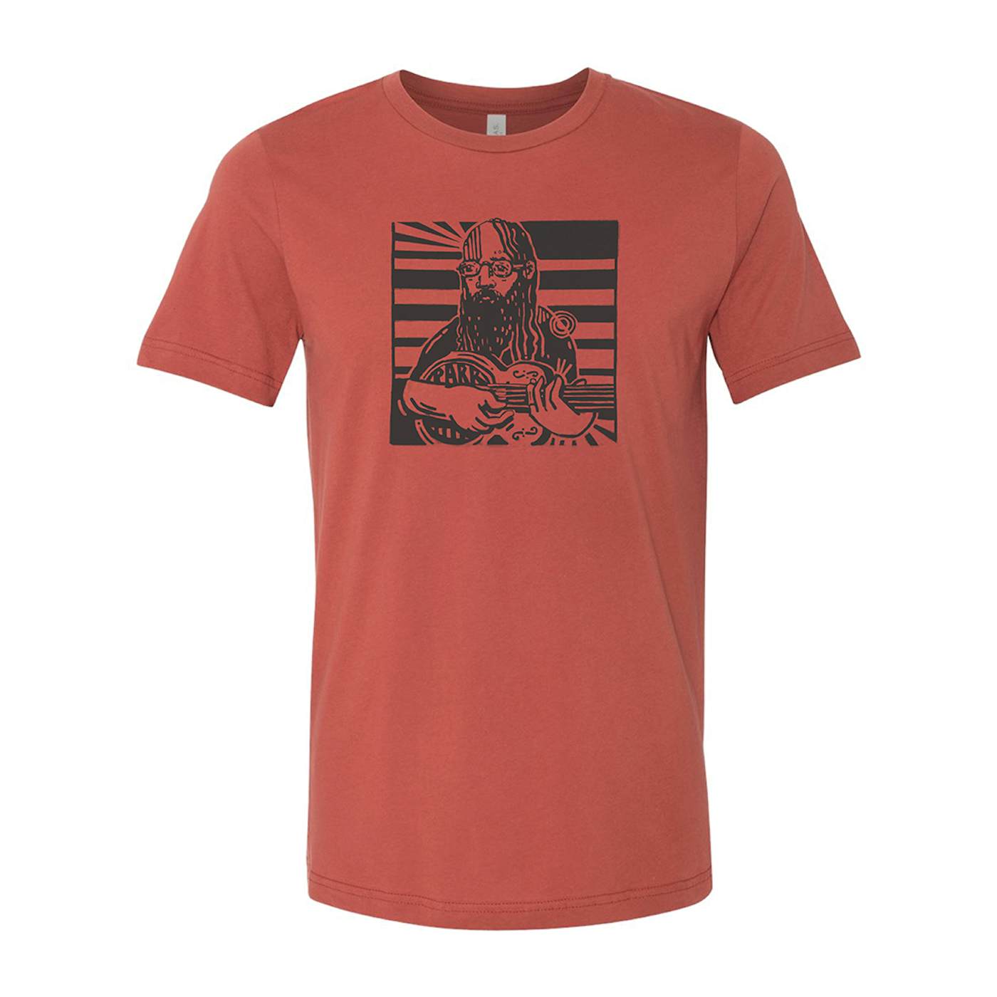 Charlie Parr Stamp Tee (Rust)