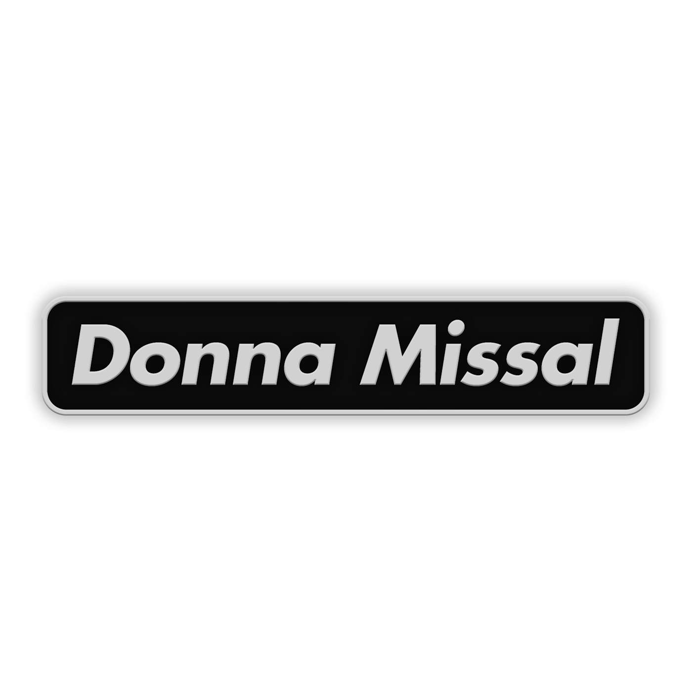 Donna Missal Logo Enamel Pin