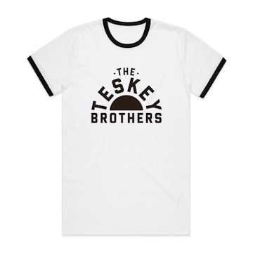 Download The Teskey Brothers Sun Logo Ringer Tee White