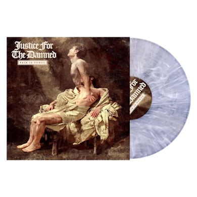 Justice For The Damned Pain Is Power LP (Cloudy Ultra Clear w/ White) (Vinyl)
