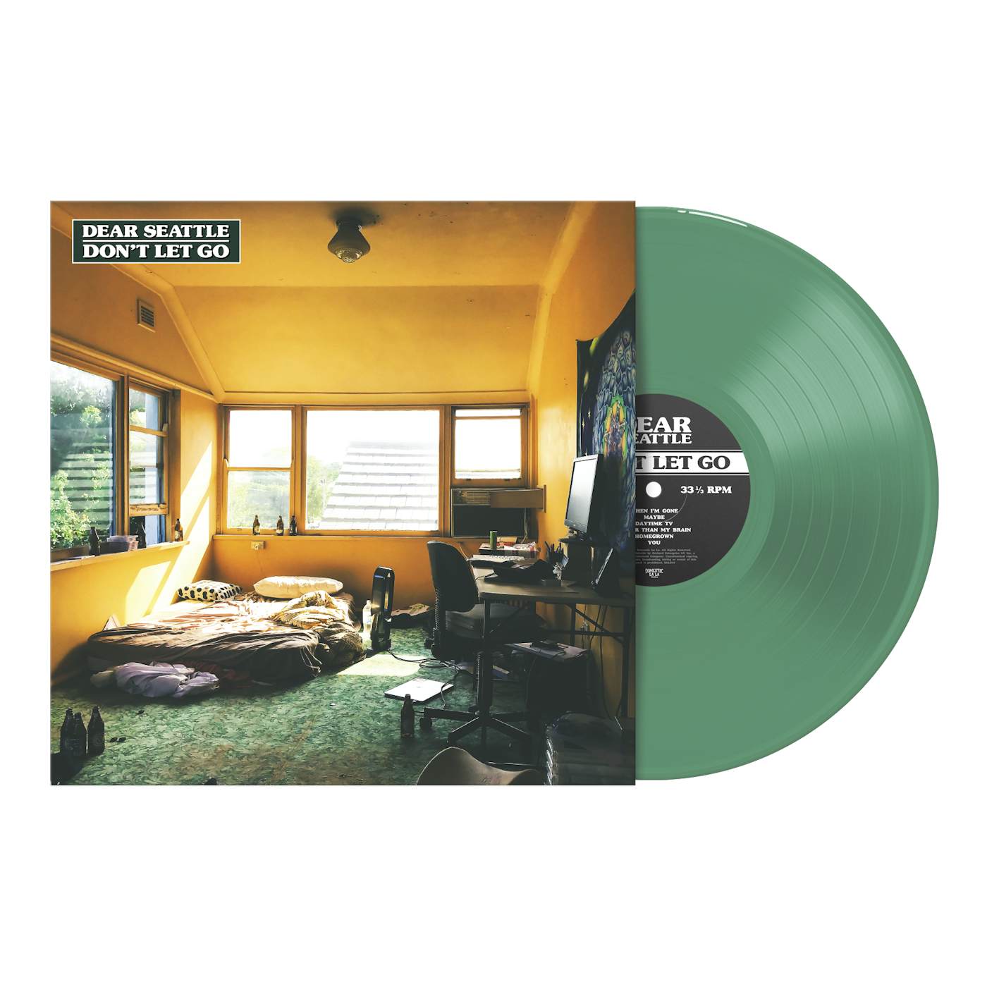 Dear Seattle Don't Let Go 12" Vinyl (Transparent Green)