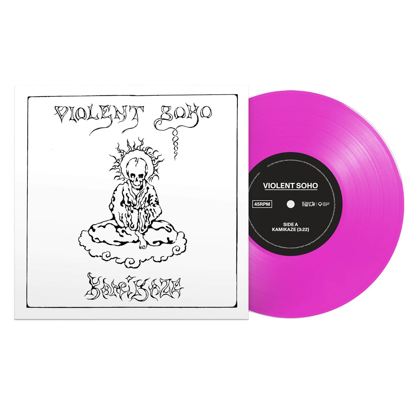 Violent Soho Kamikaze 7" Vinyl (Hot Pink)
