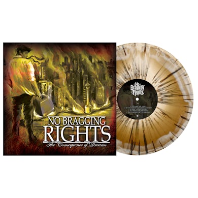 No Bragging Rights The Consequence of Dreams 12" Vinyl (Bone & Gold w/ Heavy Black Splatter)