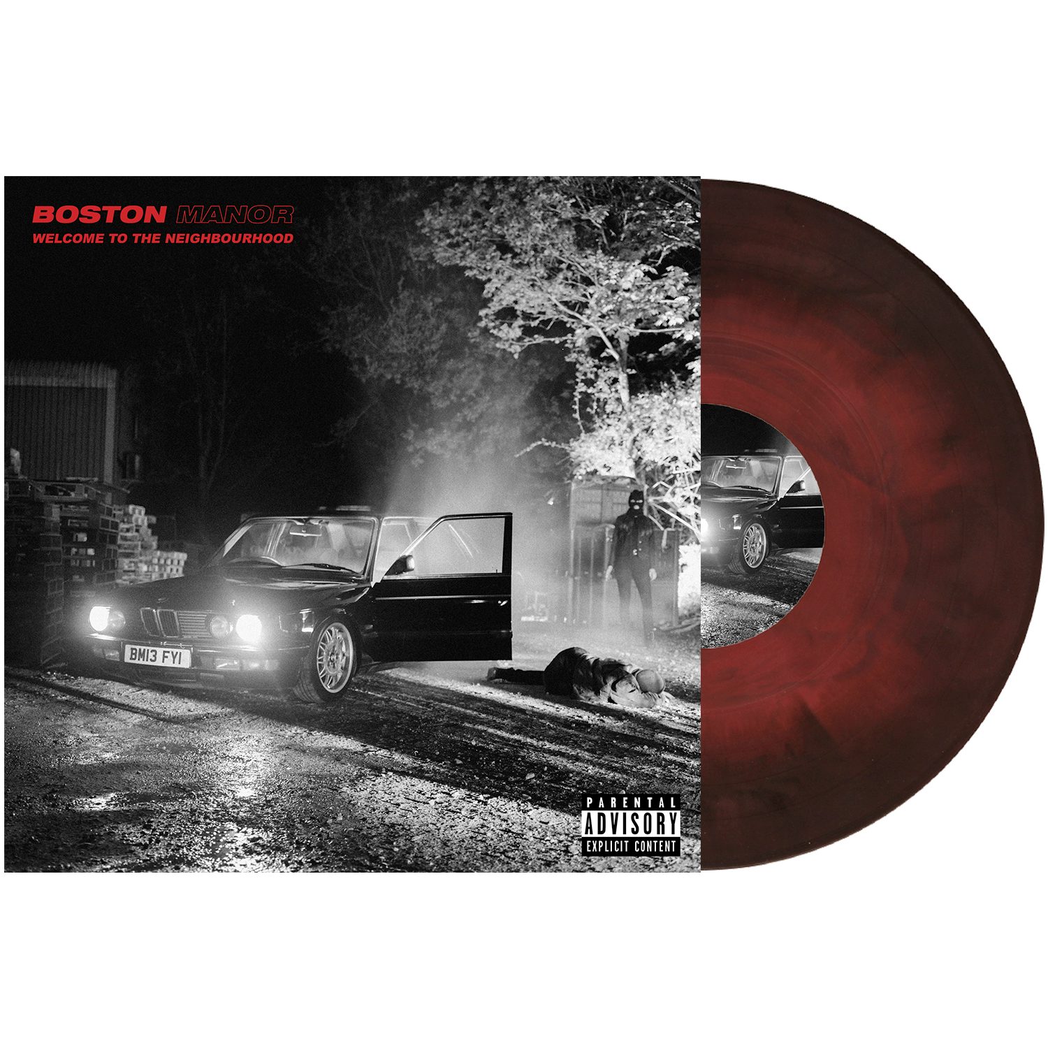 Boston Manor To The Neighbourhood 12" Vinyl (Oxblood & Black
