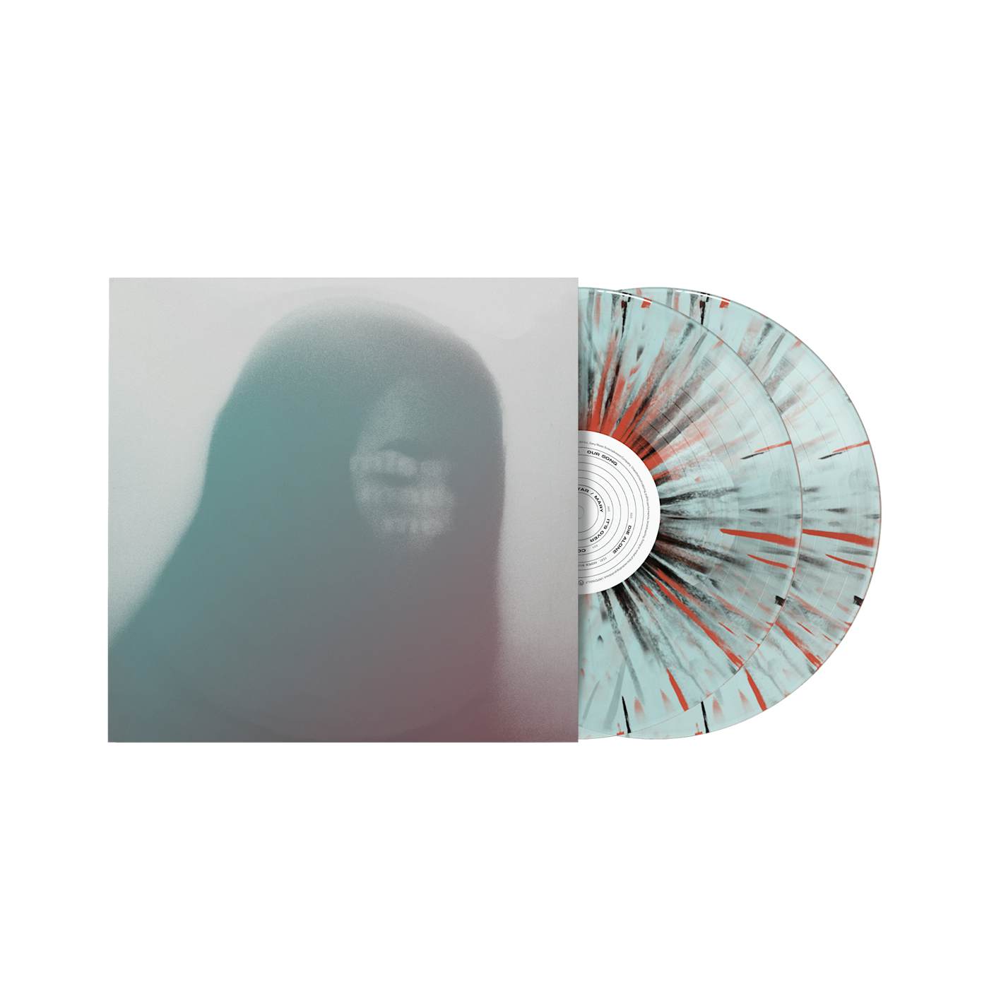 Silverstein Misery Made Me Deluxe 2XLP (Transparent Light Blue w/ Black ...