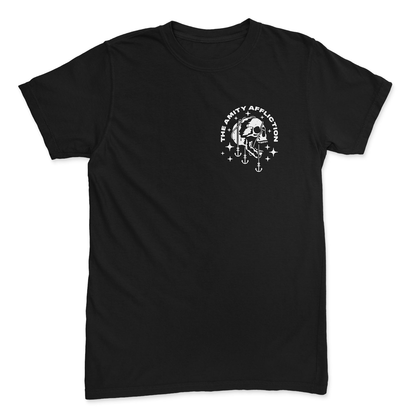 Abhorrent Affliction Band T-Shirt, Abhorrent Affliction Logo Black Tee  Shirt, Death Metal Merch