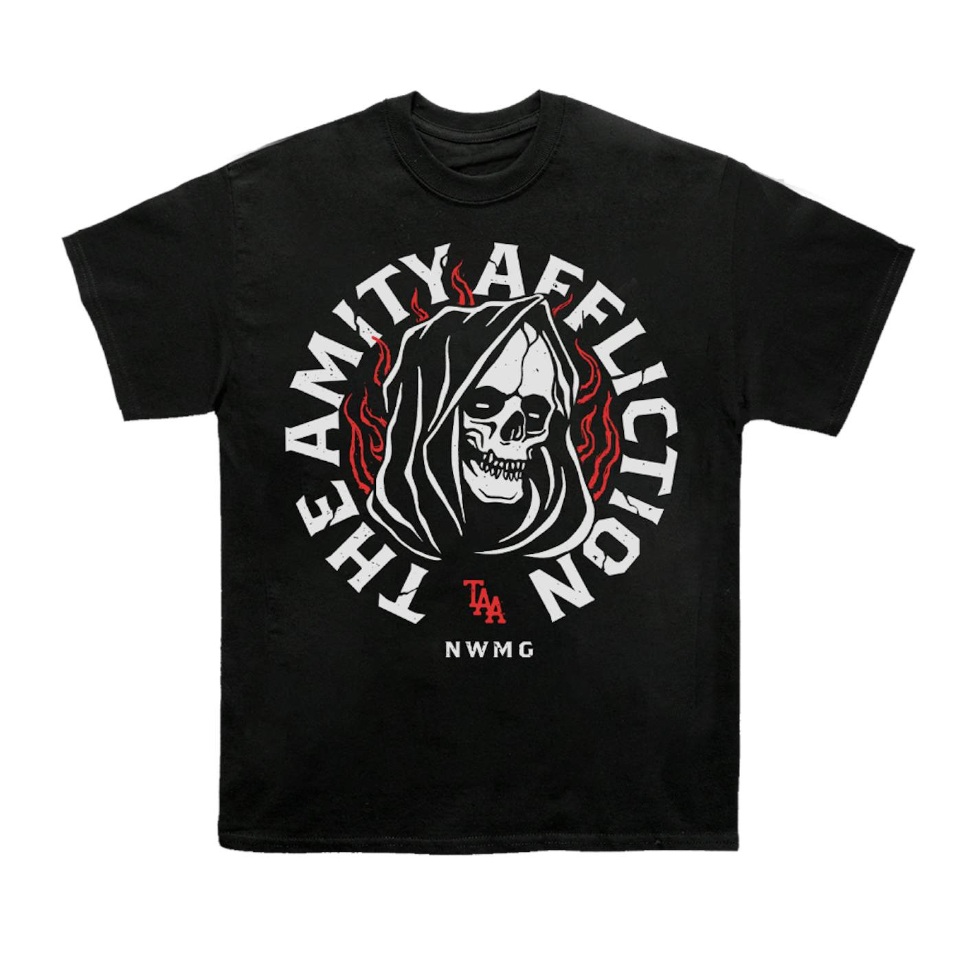 The Amity Affliction Reaper Circle Tee (Black)