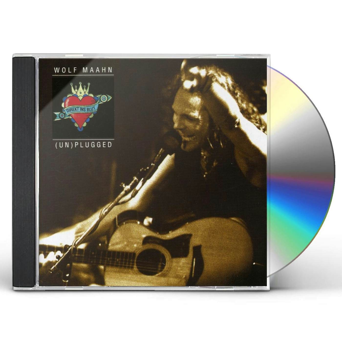 Wolf Maahn DIREKT INS BLUT: UNPLUGGED CD