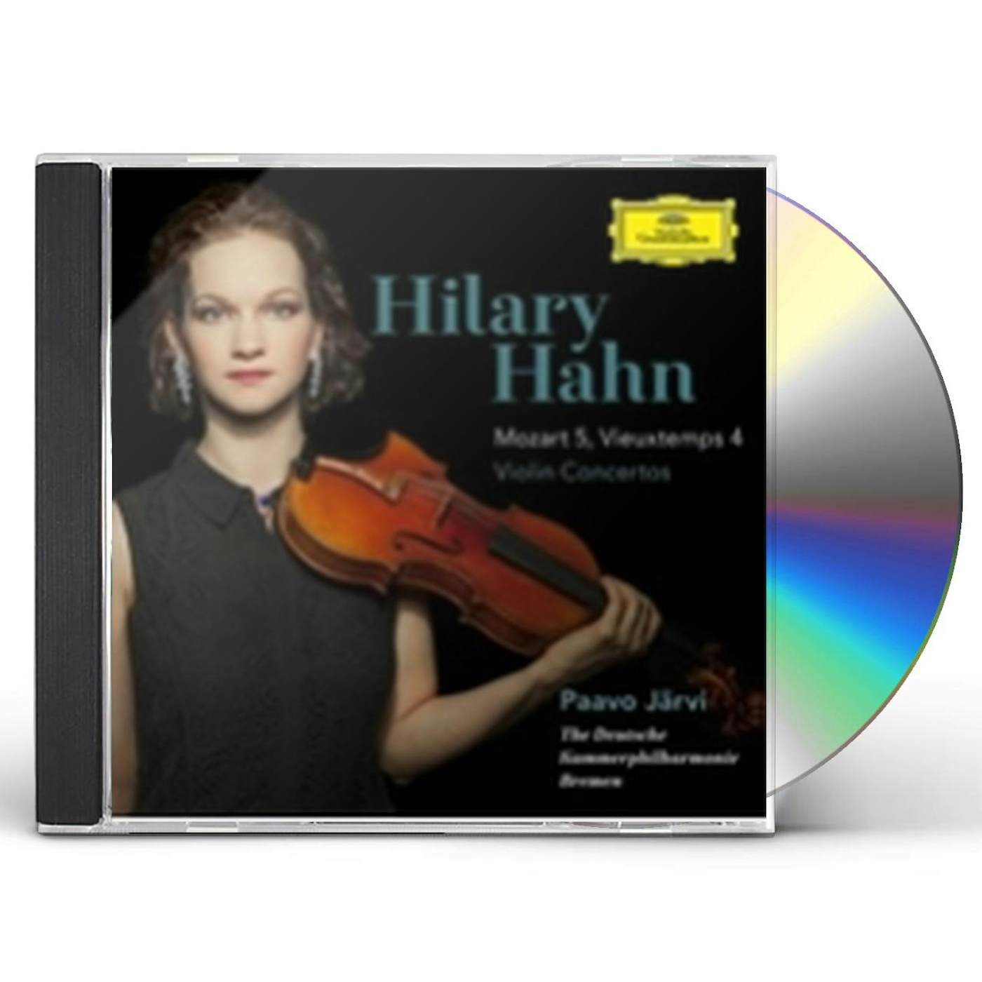 Hilary Hahn VIOLIN CONCERTOS: MOZART NO 5 & VIEUXTEMPS NO 4 CD