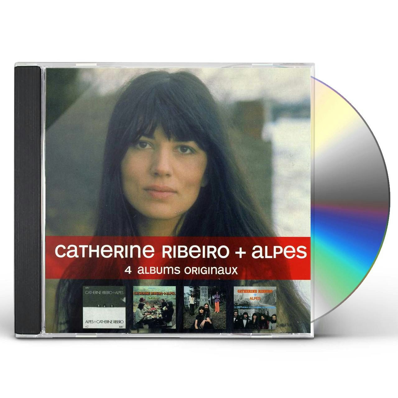 Catherine Ribeiro + Alpes 4 ALBUMS ORIGINAUX CD