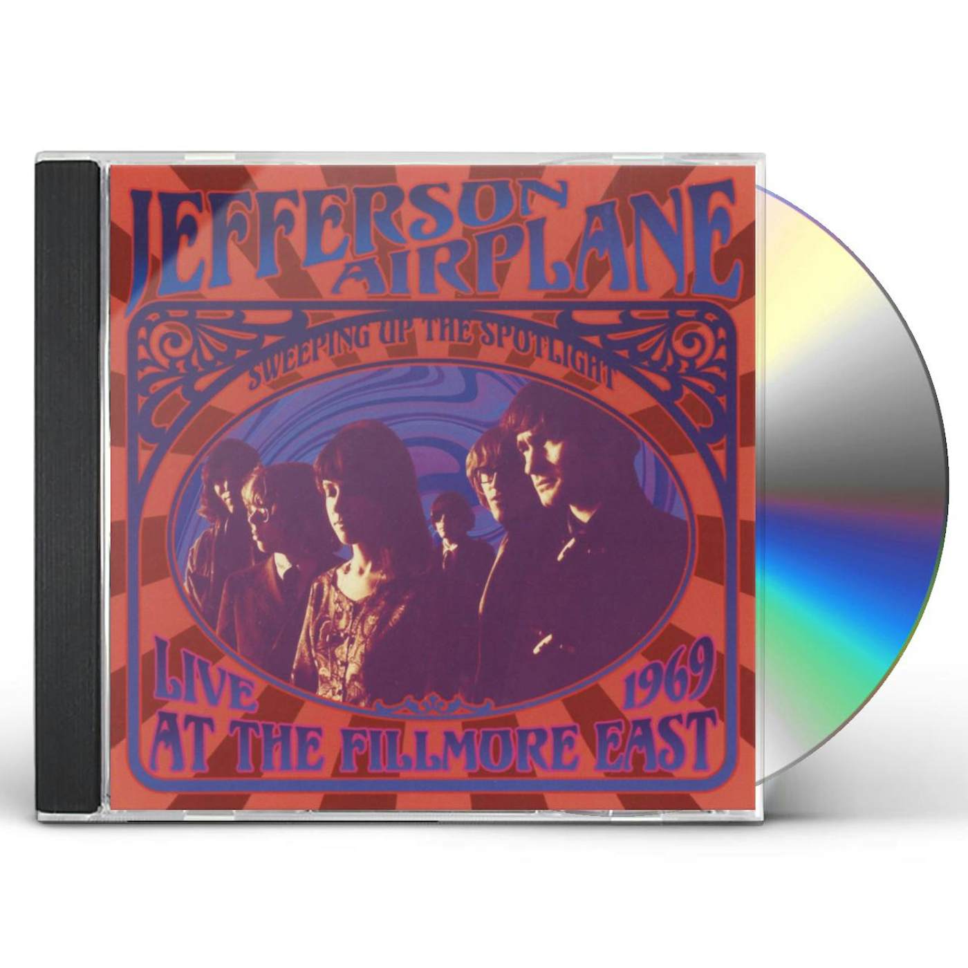 Jefferson Airplane SWEEPING UP THE SPOTLIGHT LIVE AT FILLMORE EAST CD