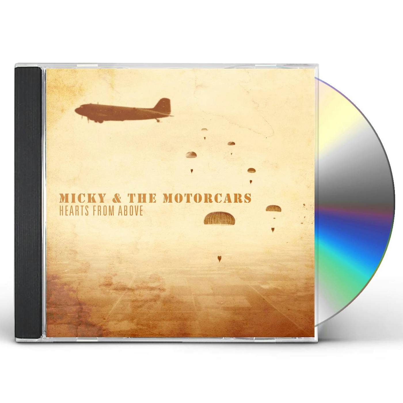 Micky & The Motorcars HEARTS FROM ABOVE CD