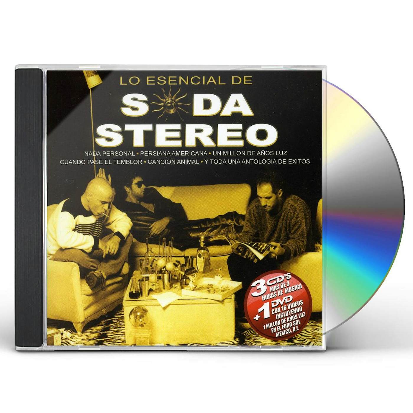 Soda Stereo LO ESENCIAL DE CD