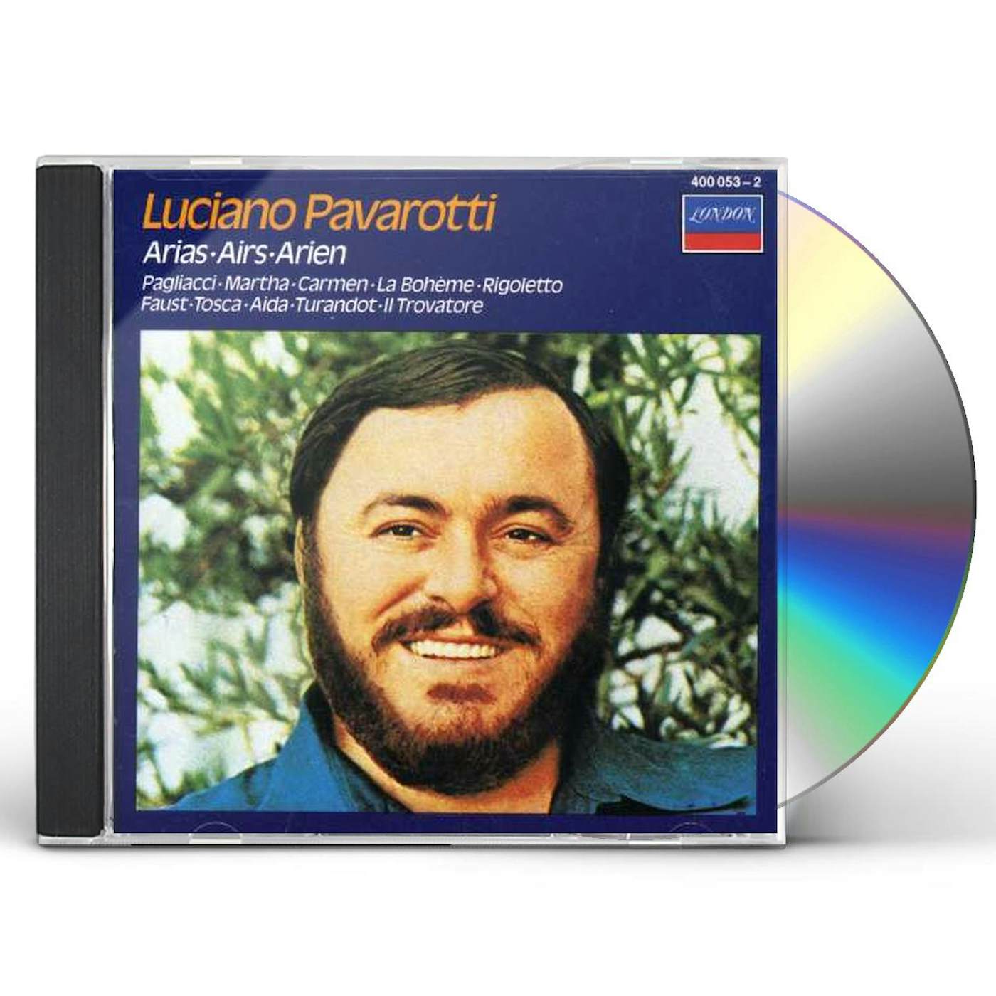 Luciano Pavarotti FAVORITE TENOR ARIAS CD
