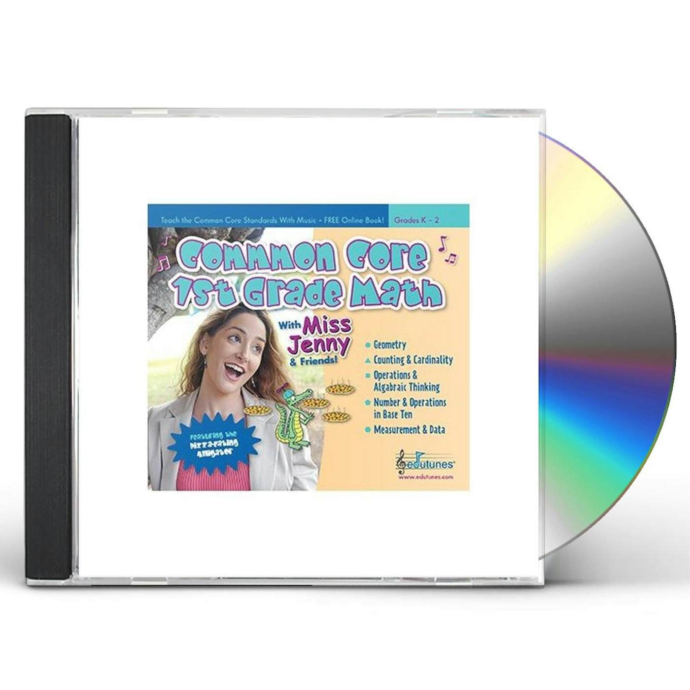 Miss Jenny & Friends COMMON CORE 1ST GRADE MATH WITH MISS JENNY & FRIEN CD