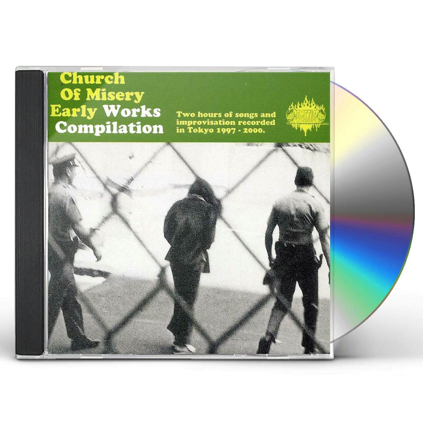 Church Of Misery EARLY WORKS COMPILATION CD