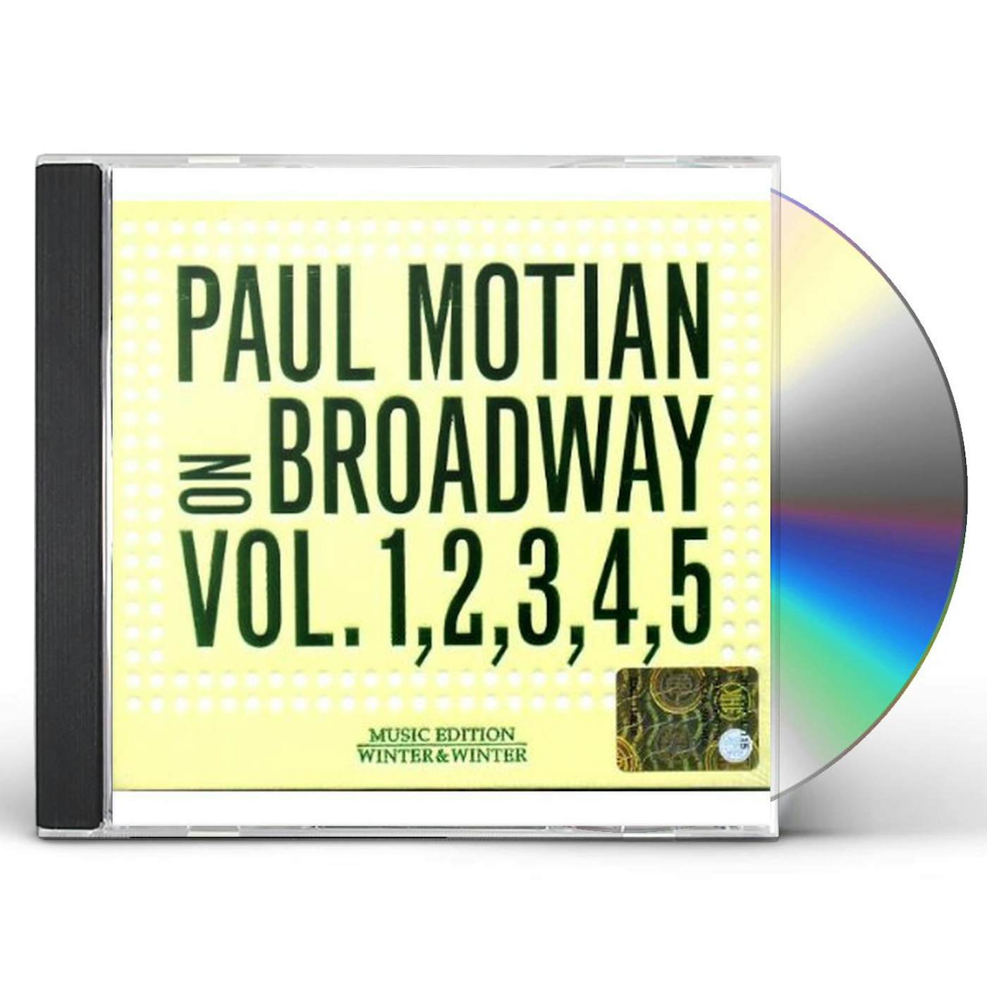 Paul Motian ON BROADWAY 1 & 2 & 3 & 4 & 5 CD