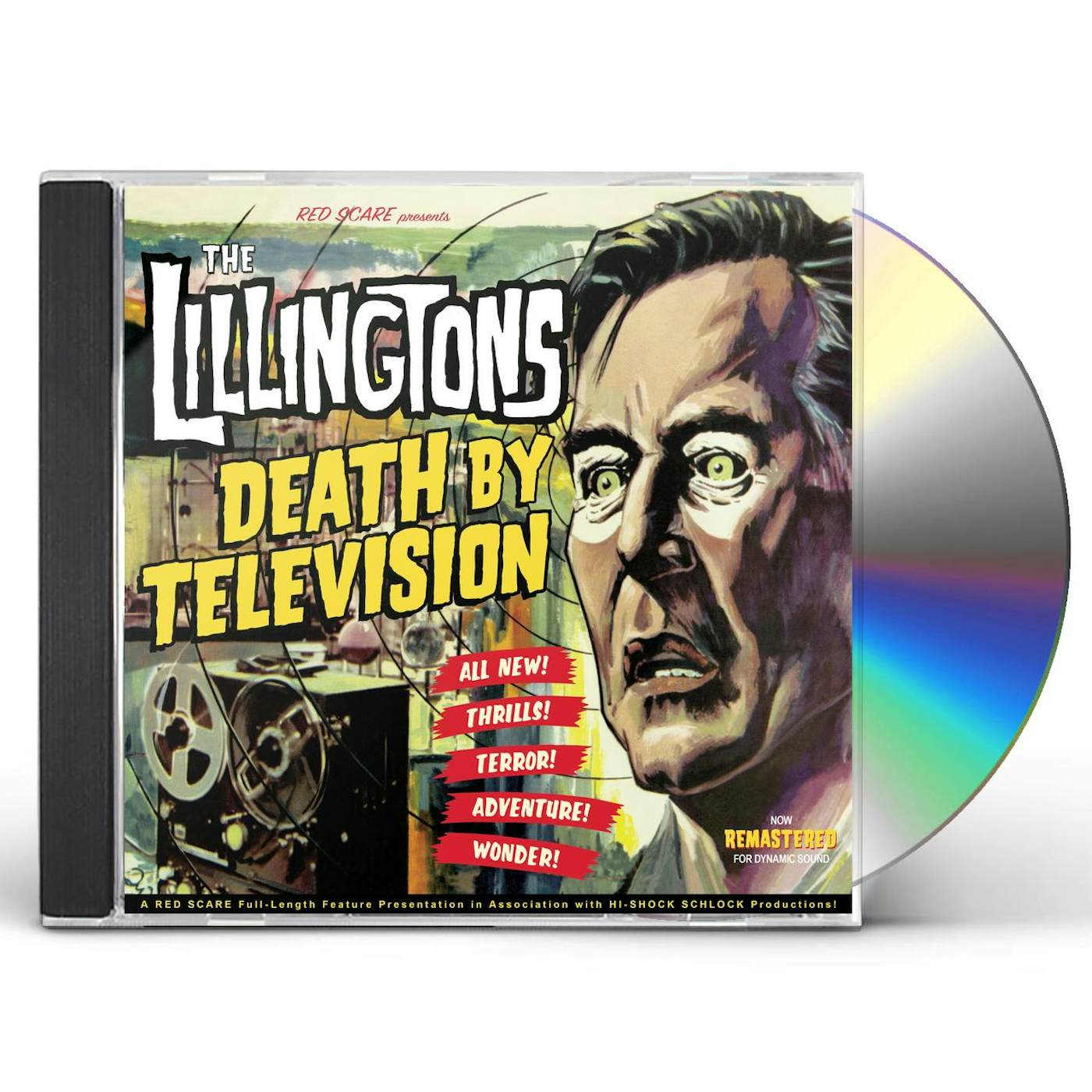 The Lillingtons DEATH BY TELEVISION CD