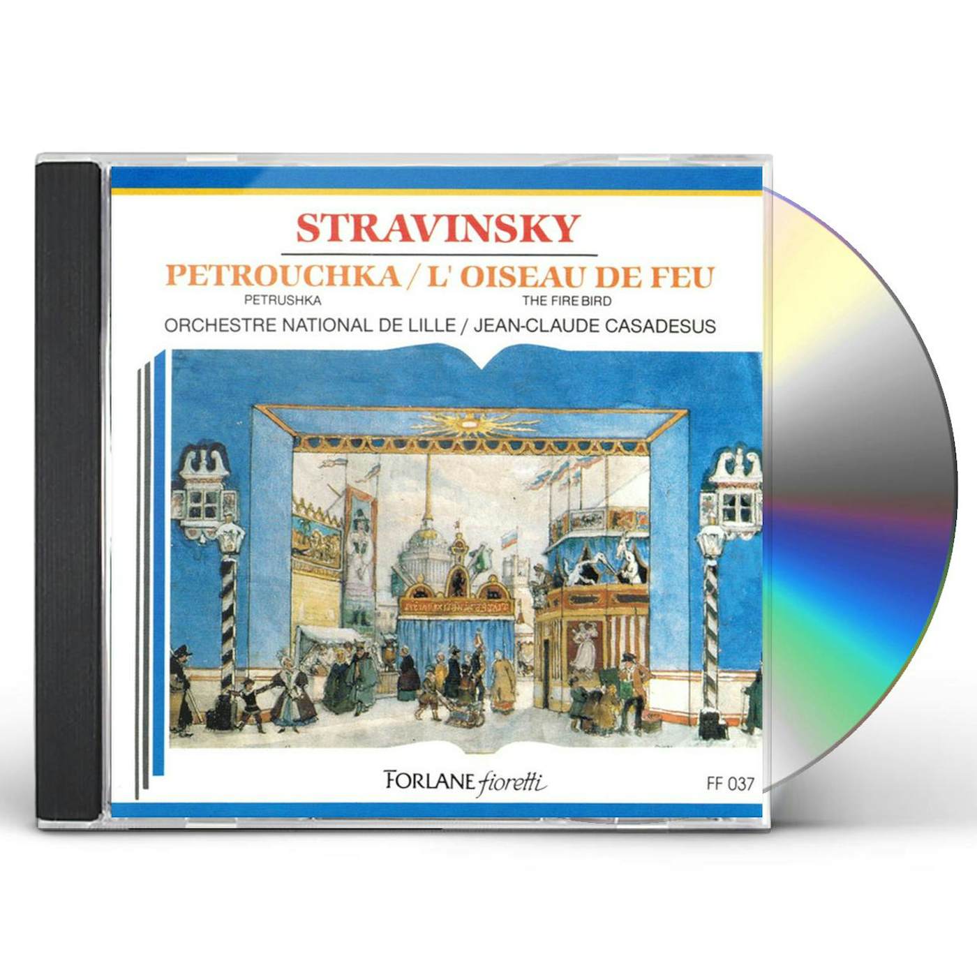 Igor Stravinsky PETROUCHKA OISEAU DE FEU CD