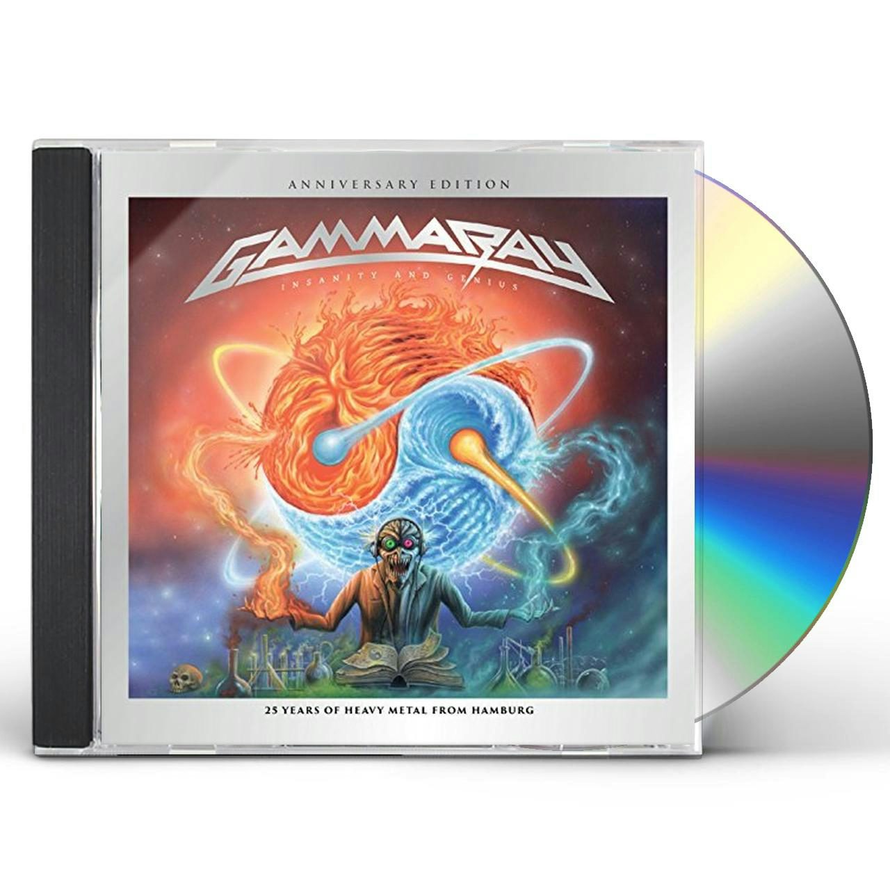 Gamma Ray INSANITY & GENIUS: 25TH ANNIVERSARY CD