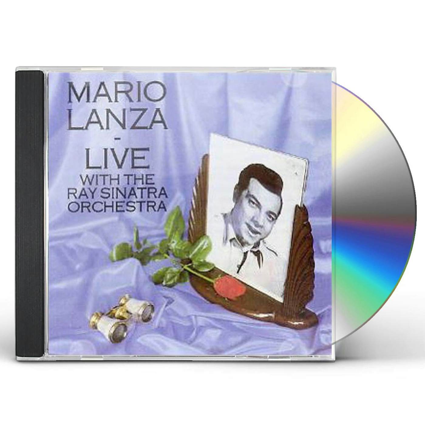 Mario Lanza LIVE WITH THE RAY SINATRA ORCHESTRA CD
