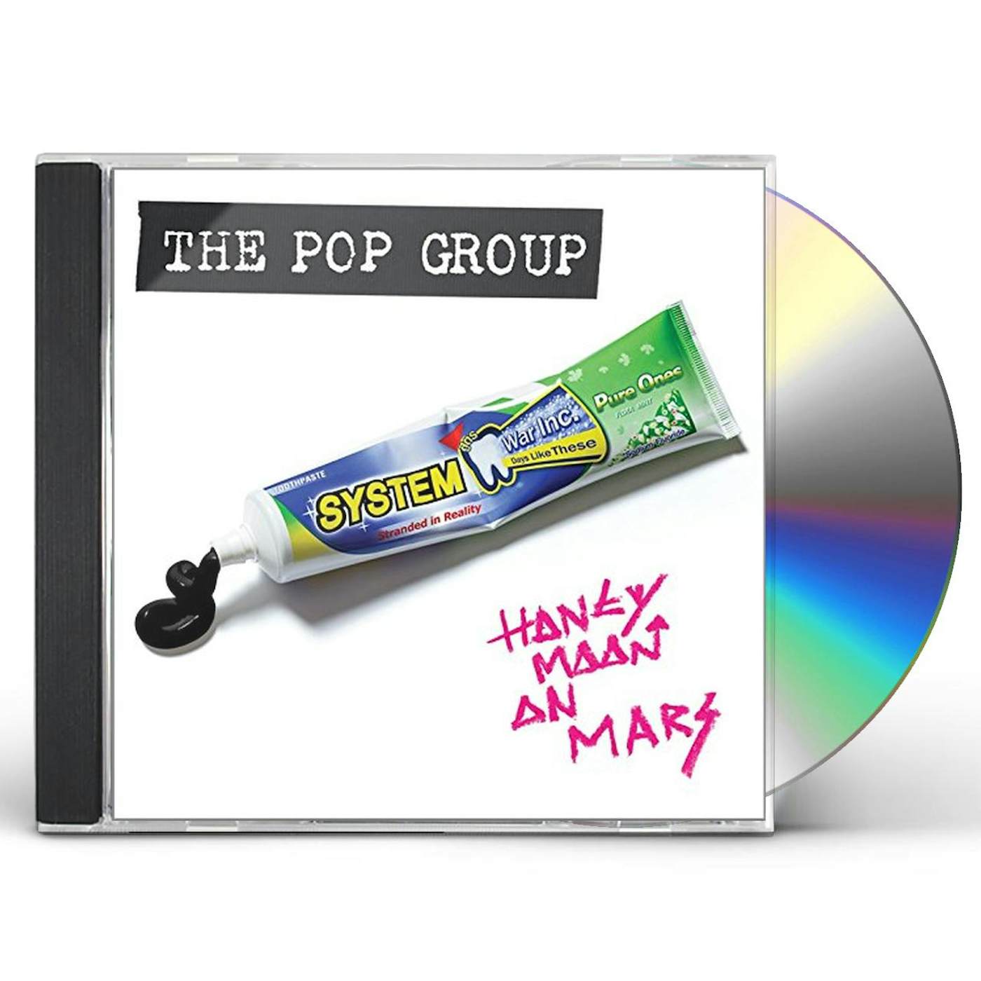 The Pop Group HONEYMOON ON MARS CD
