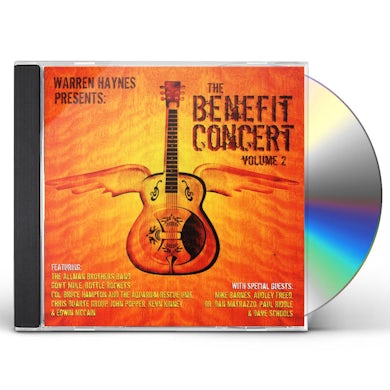 Warren Haynes BENEFIT CONCERT 2 CD