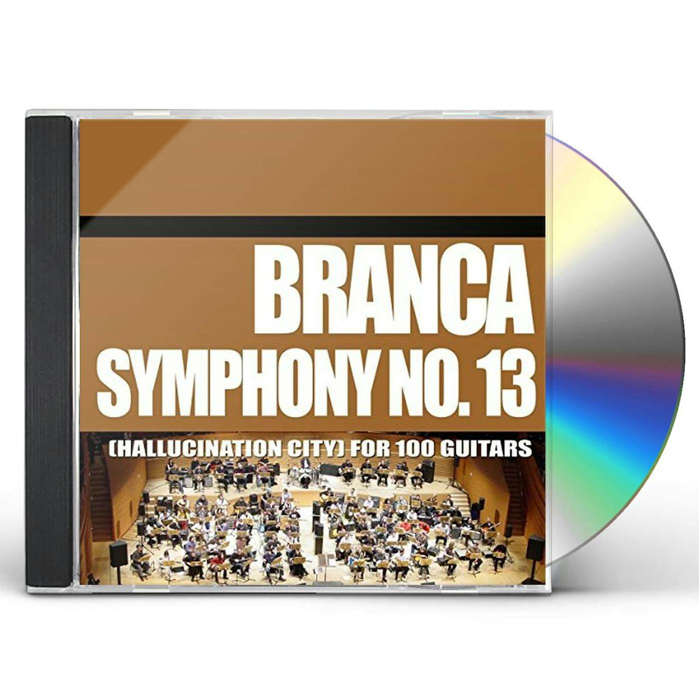 Glenn Branca SYMPHONY 13 (HALLUCINATION CITY) FOR 100 GUITARS CD