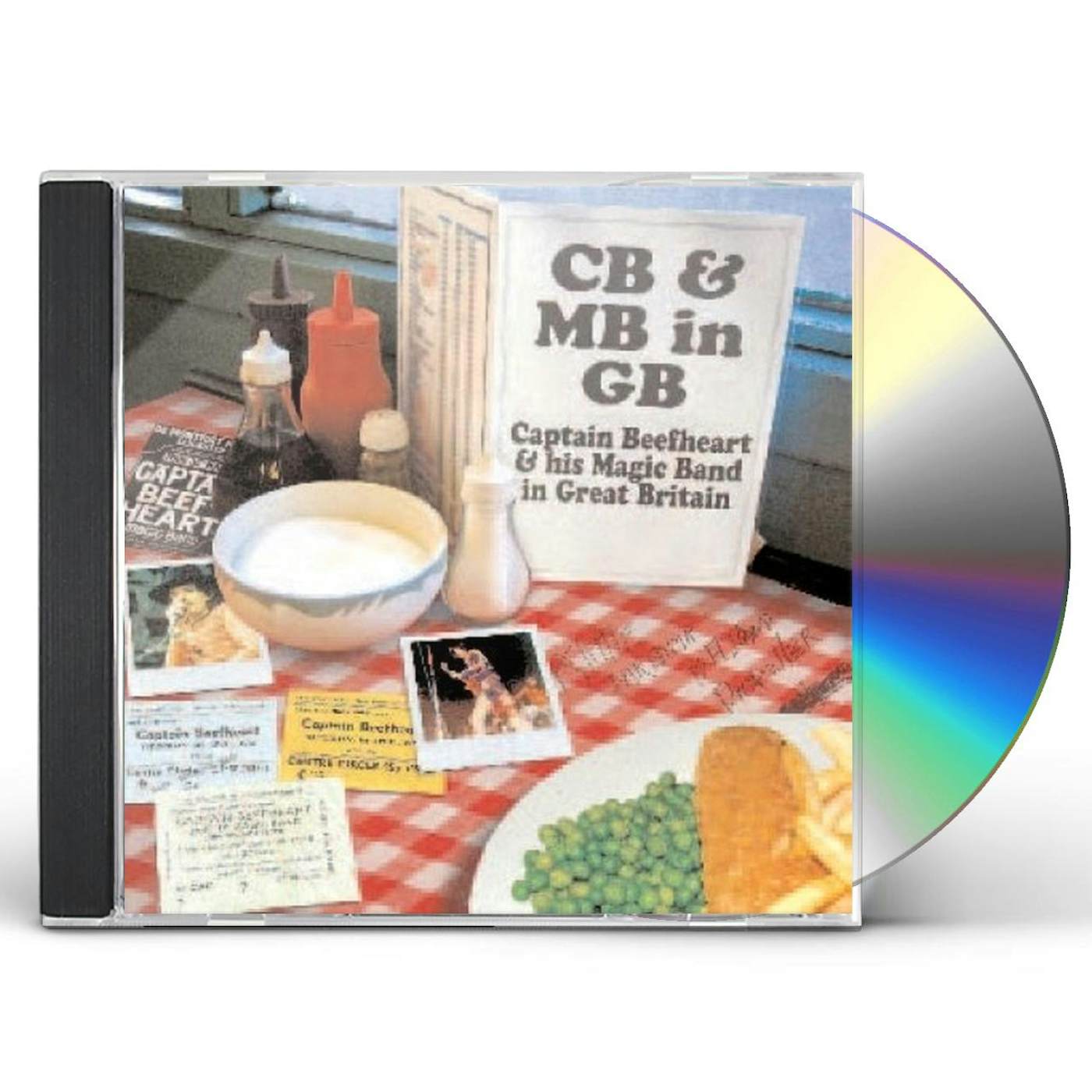 Captain Beefheart & His Magic Band CB & MB LIVE IN GB CD