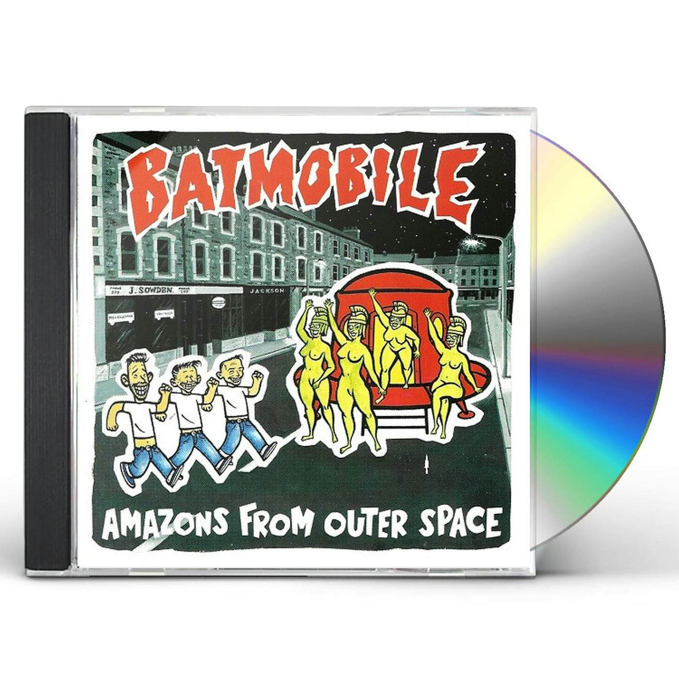 Batmobile AMAZONS FROM OUTER SPACE CD