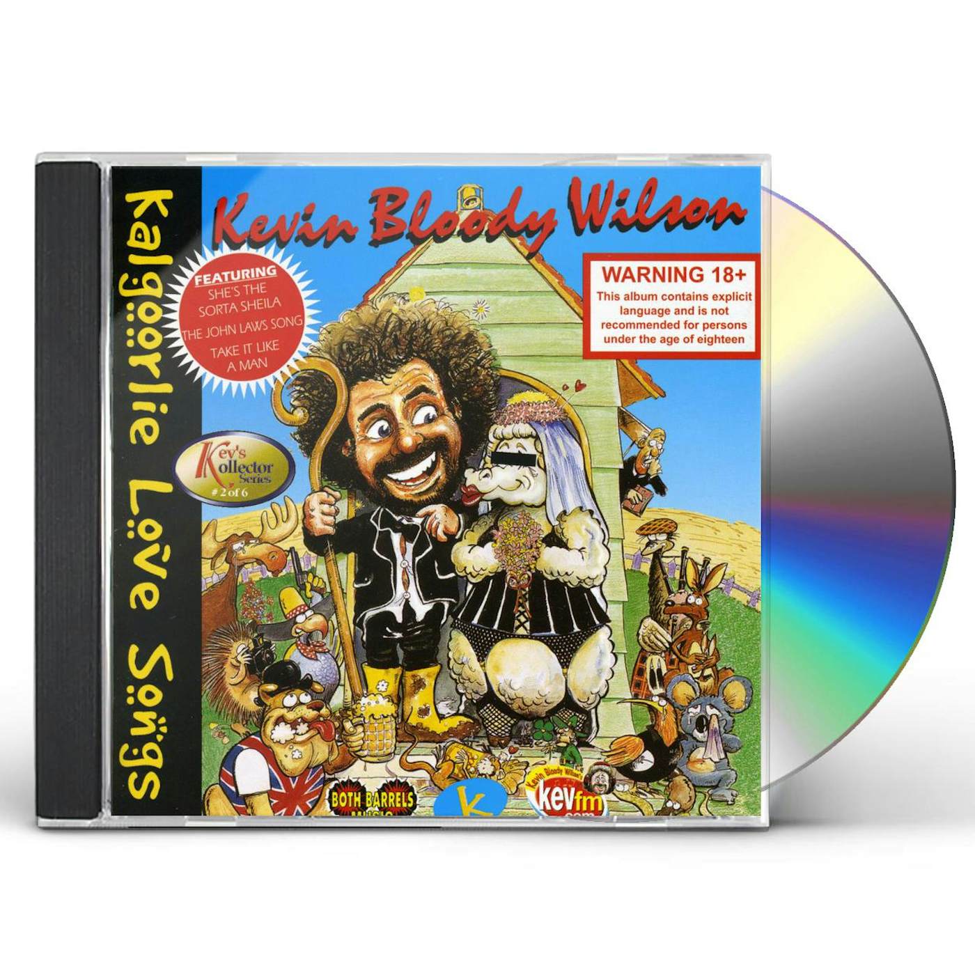 Kevin Bloody Wilson KALGOORLIE LOVE SONGS CD