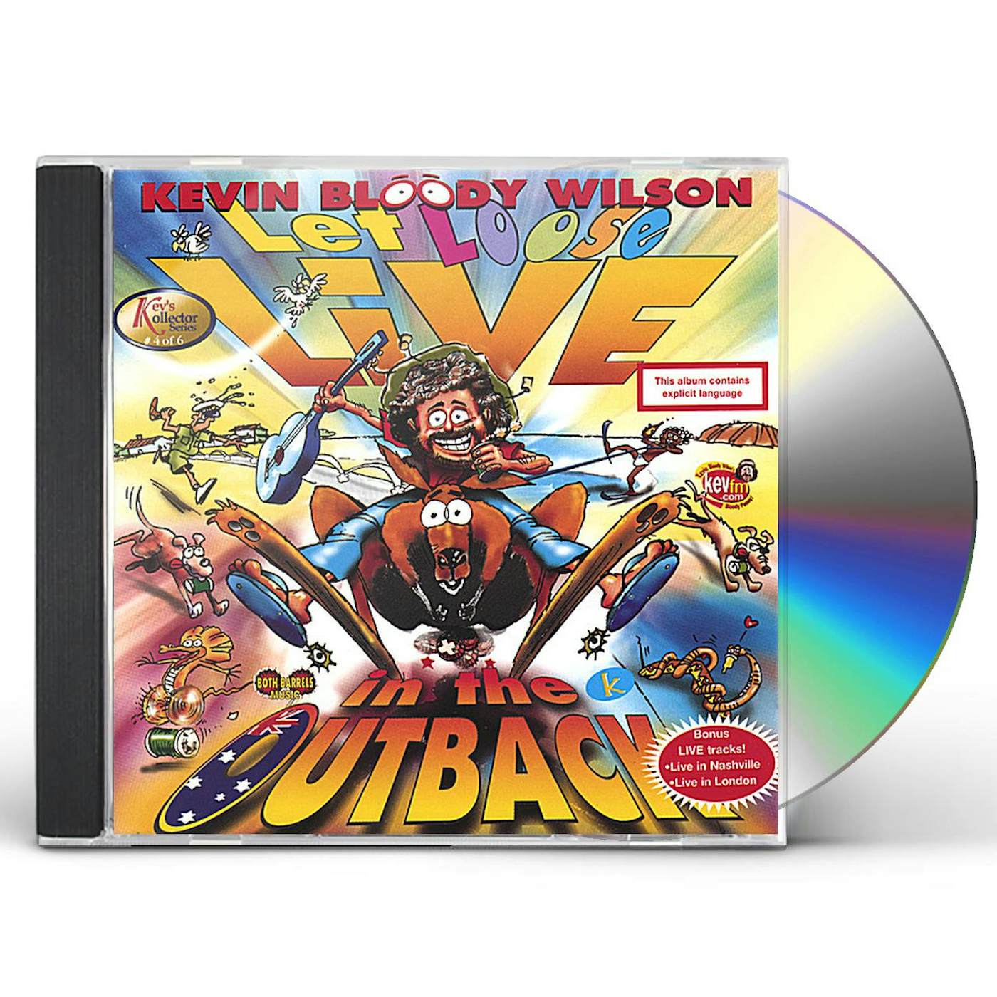 Kevin Bloody Wilson LET LOOSE LIVE IN THE OUTBACK CD